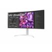 תמונה של מסך מחשב LG 38WQ75C-W בצבע שחור