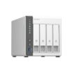 Изображение Устройство NAS QNAP TS-433 4 BAY с 4 ГБ ОЗУ черного цвета.