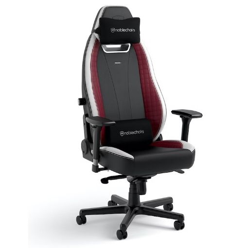 Изображение Игровое кресло Noblechairs LEGEND NBL-LGD-GER-BWR черного/белого/красного цвета.