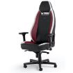 Изображение Игровое кресло Noblechairs LEGEND NBL-LGD-GER-BWR черного/белого/красного цвета.