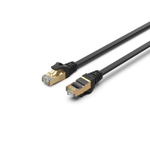 Изображение Unitek Cat 7 SSTP RJ45 Flat Ethernet Cable over 10M C1897BK-1M