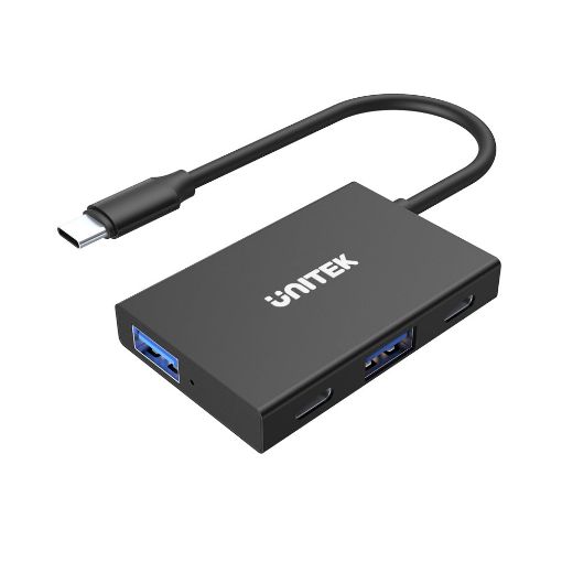Изображение Unitek uHUB Q4 Advanced 4-in-1 USB-C Hub in 10Gbps H1302A