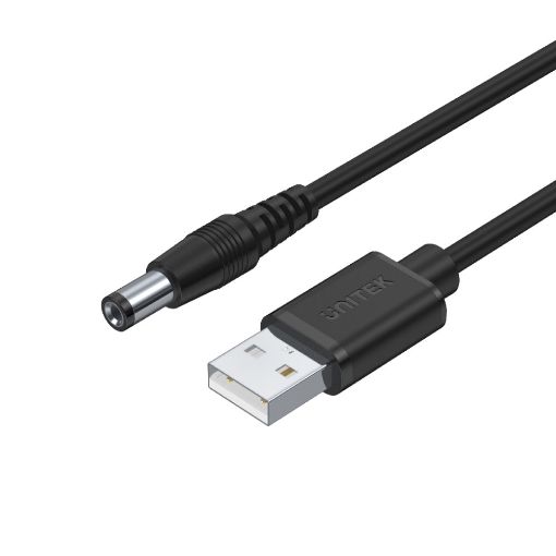 תמונה של Unitek USB to DC 5.5 Power Cord Y-C4046BK