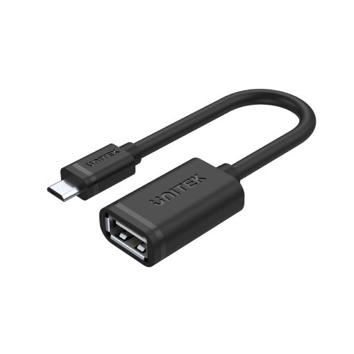 Изображение Unitek Micro USB to USB-A OTG Adapter (USB 2.0) Y-C438GBK