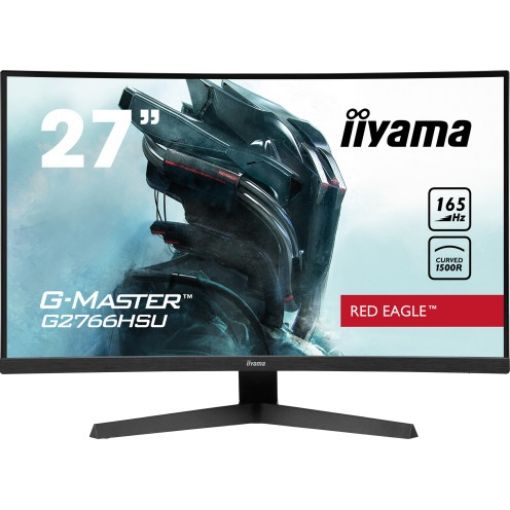 תמונה של מסך מחשב לגיימינג IIYAMA 27" G-Master Red Eagle G2766HSU-B1 בצבע שחור