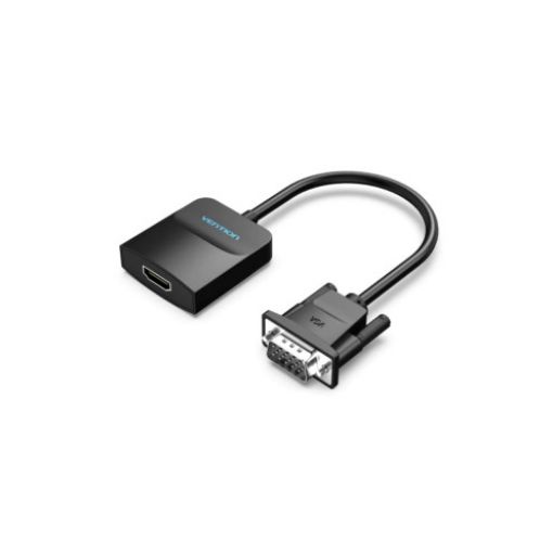 תמונה של Vention VGA (in) to HDMI (out) with Audio + (Micro USB Power Input) - 0.15m Adapter ACNBB