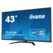 תמונה של מסך מחשב IIYAMA 42.5" ProLite Ultra HD 4K צבע שחור