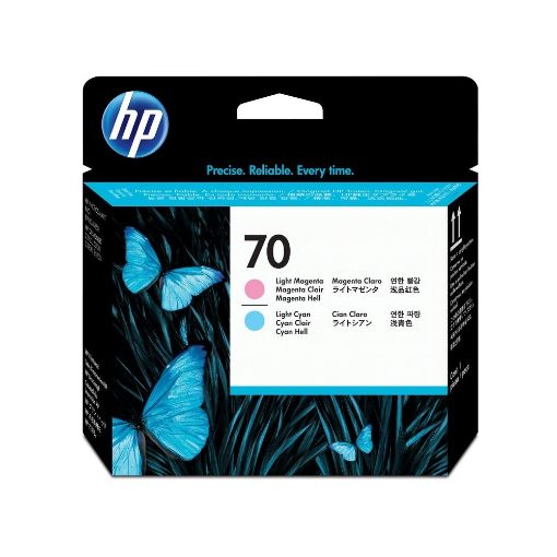 Изображение Головка печати HP 70 цианового цвета с магнитом C9405A L.