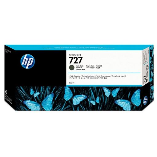 Picture of HP 727 300-ml Matte Black DesignJet Ink Cartridge, C1Q12A Original