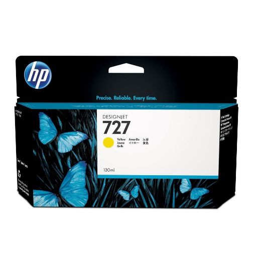 תמונה של HP® 727 130-ml Yellow DesignJet Ink Cartridge (B3P21A) מקורי
