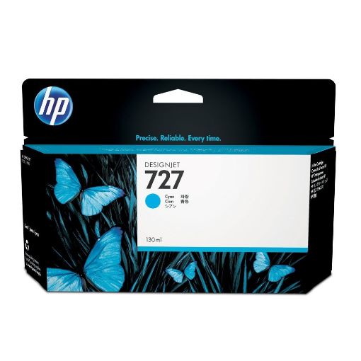 Изображение Картридж для чернил HP® 727 130 мл голубой для DesignJet (B3P19A) оригинальный.