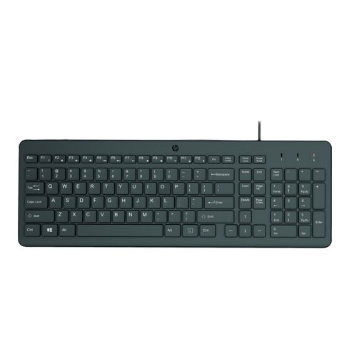 תמונה של מקלדת HP 150 Wired Keyboard (664R5AA)