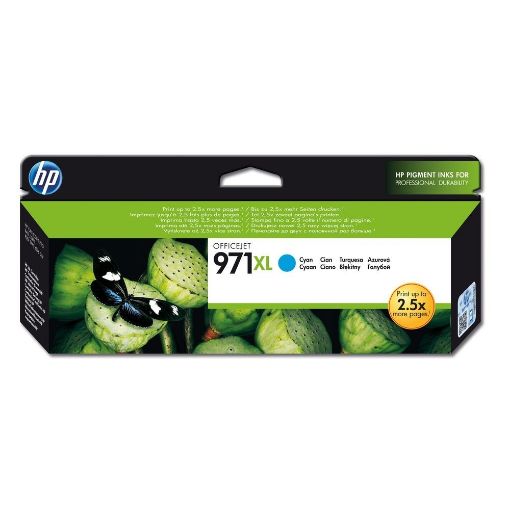 תמונה של HP מילוי דיו 971XL ציאןCN626AE X476/551