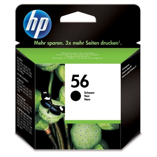 תמונה של HP ראש דיו שחור C6656A 7350/5550 C6656AE