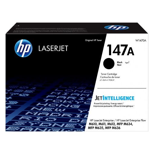 תמונה של HP טונר 147A מקורי W1470A M611/612