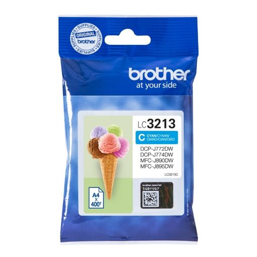 תמונה של Brother מילוי ברדר ציאן LC3213-C J572/774 LC3213C