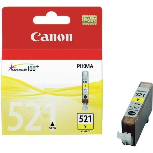 Изображение Картридж заправки Canon желтый IP-4600 номер CLI-521Y CLI-521Y.