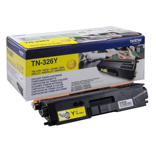 Picture of Brother TN-326Y yellow toner for MFC-L8650.