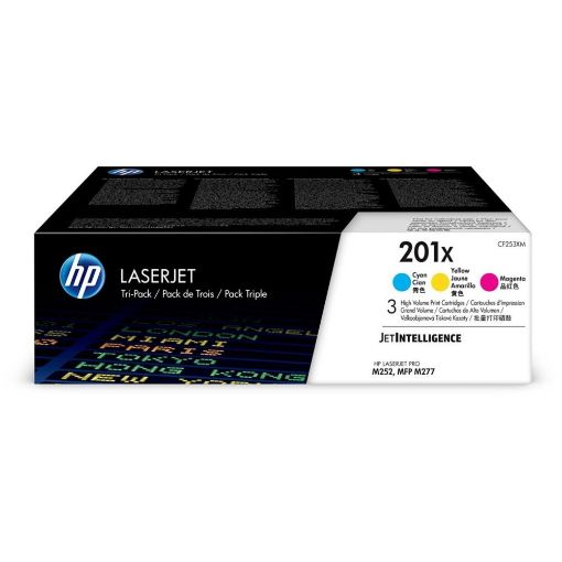 Изображение HP корпус цветных тонеров 201X оригинал CF253XM.