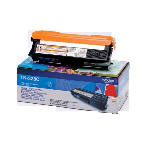 Picture of Brother TN-328C Cyan Toner for MFC-9970.