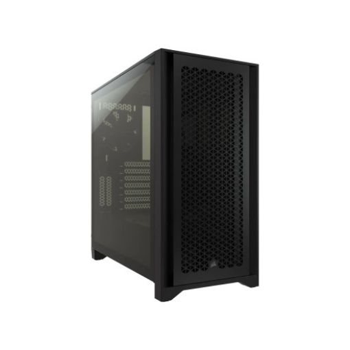 Изображение Кейс Corsair 4000D RGB Airflow черного цвета.