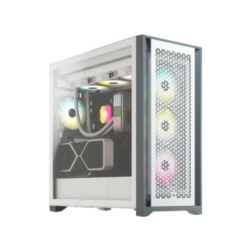 Изображение Корпус Corsair 5000D RGB Airflow белого цвета CC-9011243-WW.
