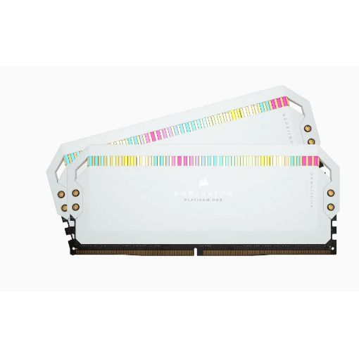 תמונה של זיכרון ‏למחשב נייח Corsair DDR 5 64G (16x4) 5600 Dominator Platinum RGB CMT64GX5M4B5600Z36