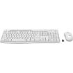 תמונה של סט מקלדת ועכבר אלחוטיים Logitech KB MK295 Silent Wireless Combo White