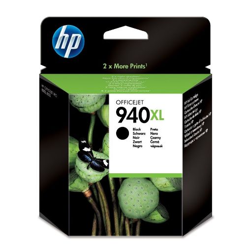 תמונה של HP 940XL High Yield Black Original Ink Cartridge מקורי
