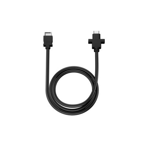 Picture of Fractal Design FD-A-USBC-001 USB-C cable in black.