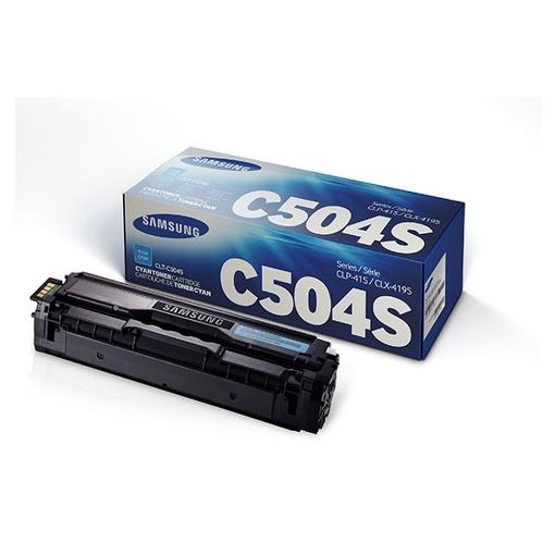 תמונה של Samsung טונר סמסונג SL-C1860 ציאן CLT-C504S SU027A מקורי