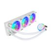 Изображение Водяной охладитель Cooler Master PL360 Flux белого цвета.