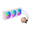 Изображение Водяной охладитель Cooler Master PL360 Flux белого цвета.