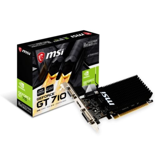 Изображение Видеокарта MSI GT 710 2GD3H LP 4719072448233.