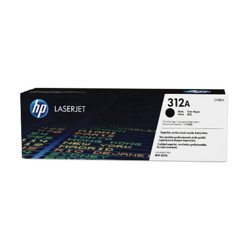 תמונה של טונר HP 312A Black Original LaserJet Toner Cartridge, CF380A מקורי