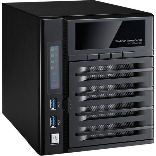 Изображение Сервер Thecus NAS W4000 черного цвета.