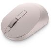 Picture of Dell MS3320W wireless mobile mouse in peach pink color.