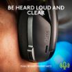 Изображение Беспроводные игровые наушники Logitech G G435 (черный/желтый).