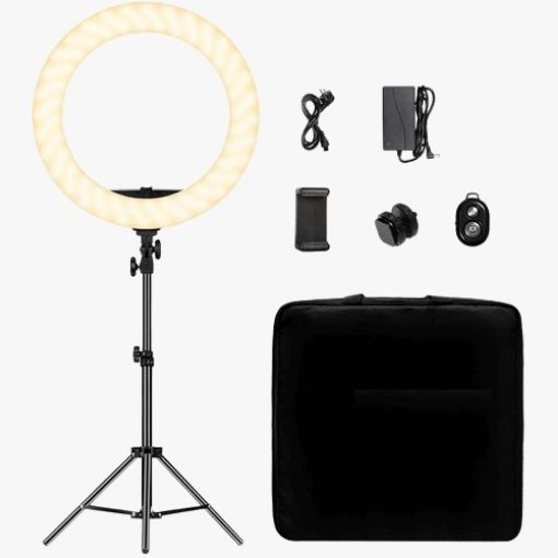 LED Ring Light ZB-F488 2xUSB - 1PC.co.il