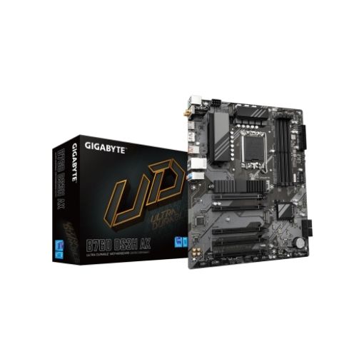 Изображение Материнская плата Gigabyte B760 DS3H AX черного цвета.