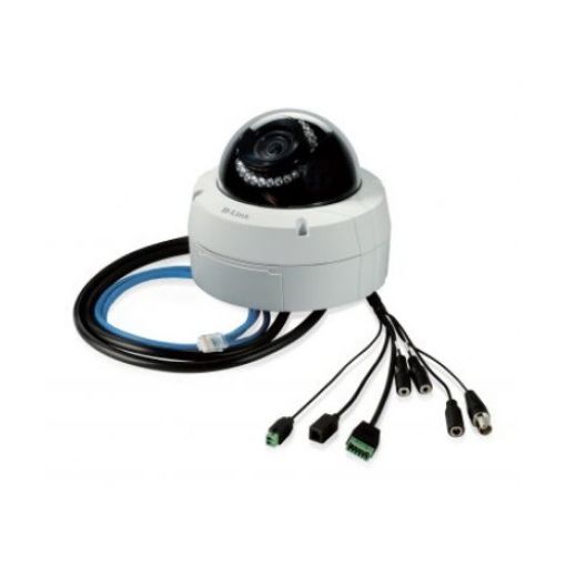 Picture of D-LINK DCS-6513 HD white color webcam.