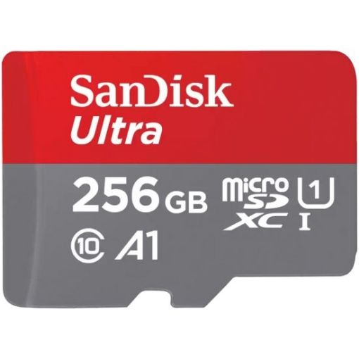 תמונה של כרטיס זיכרון ללא מתאם SanDisk Ultra MicroSDXC - דגם SDSQUAC-256G-GN6MN - נפח 256GB