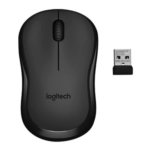 Изображение Беспроводная мышь Logitech M220 Silent черного цвета.