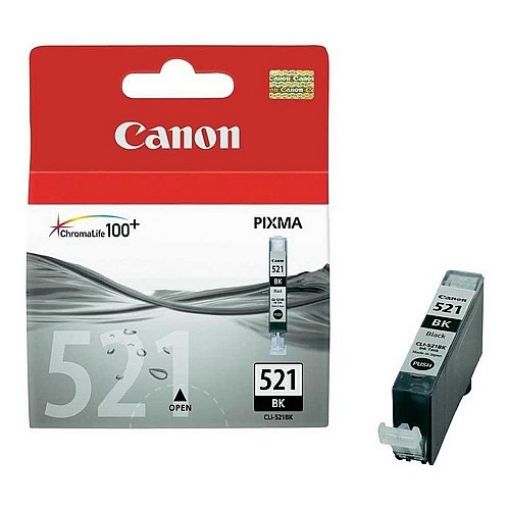 תמונה של ראש דיו מקורי שחור CANON CLI-521BK