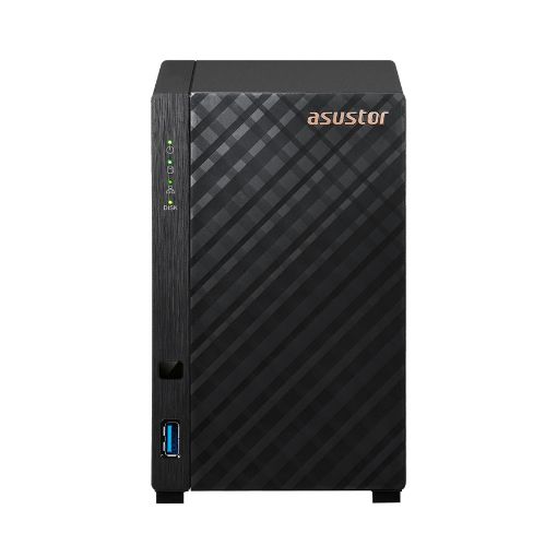 תמונה של ASUSTOR 2bay NAS, Realtek RTD1296, Quad-Core, 1.4GHz, 1GB, 2.5GbE x1, USB3.2 Gen1 x2, WOW AS1102T