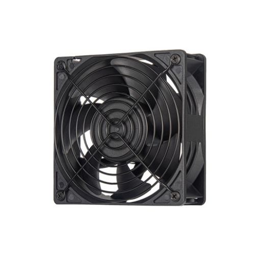 Изображение Промышленный вентилятор SilverStone FHS 120X 38mm PWM черного цвета.