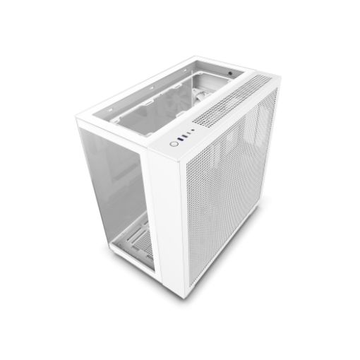 Изображение Корпус компьютера NZXT H9 Elite белого цвета.