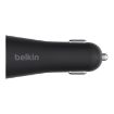 Picture of Belkin USB-C car charger with USB-C cable F7U026bt04-BLK.