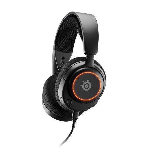 Изображение Наушники Steelseries Arctis Nova 3 для игр с легким весом и RGB-подсветкой.
