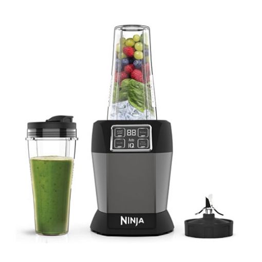 Ninja BN495 Blender with AutoiQ 1000W, 2 x 700 ml Cups 1PC.co.il